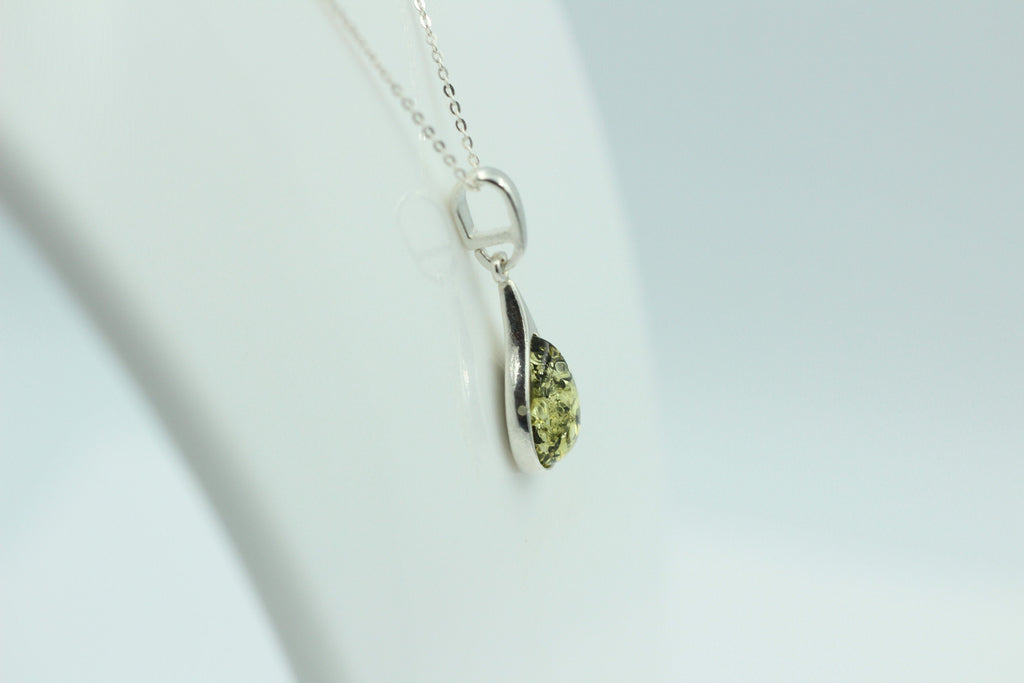 Bernstein Anhänger 925 Silber Collier Kette edel und schön Traum eines Anhängers
