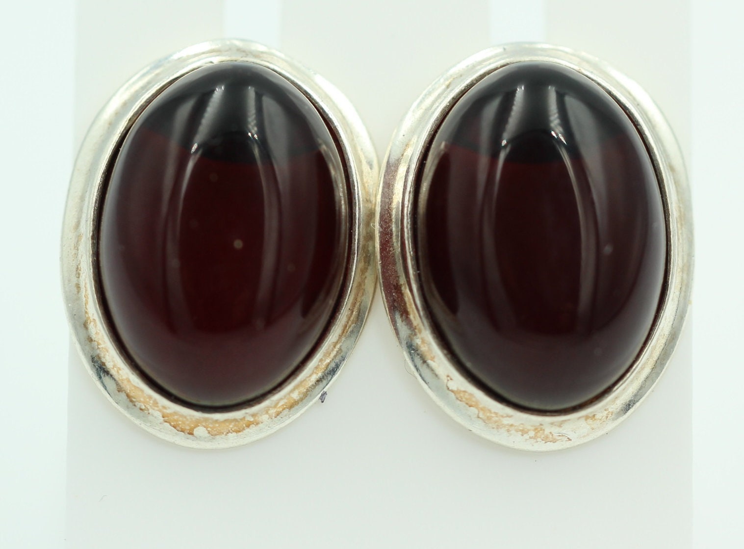 Design Bernstein Ohrstecker 925 Silber Bernsteinohrschmuck Top Edel Bernstein