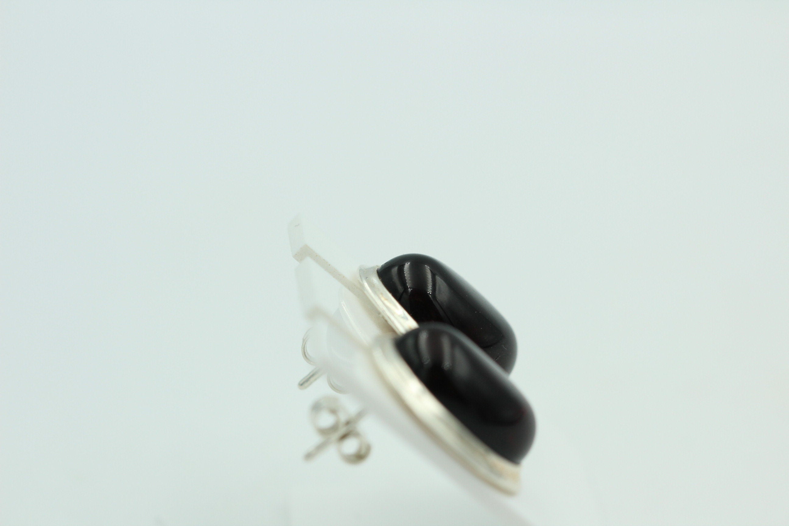 Design Bernstein Ohrstecker 925 Silber Bernsteinohrschmuck Top Edel Bernstein