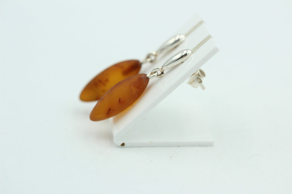 Bernstein Ohrstecker 925 Silber Bernsteinohrschmuck Ohrstecker vom Baltikum