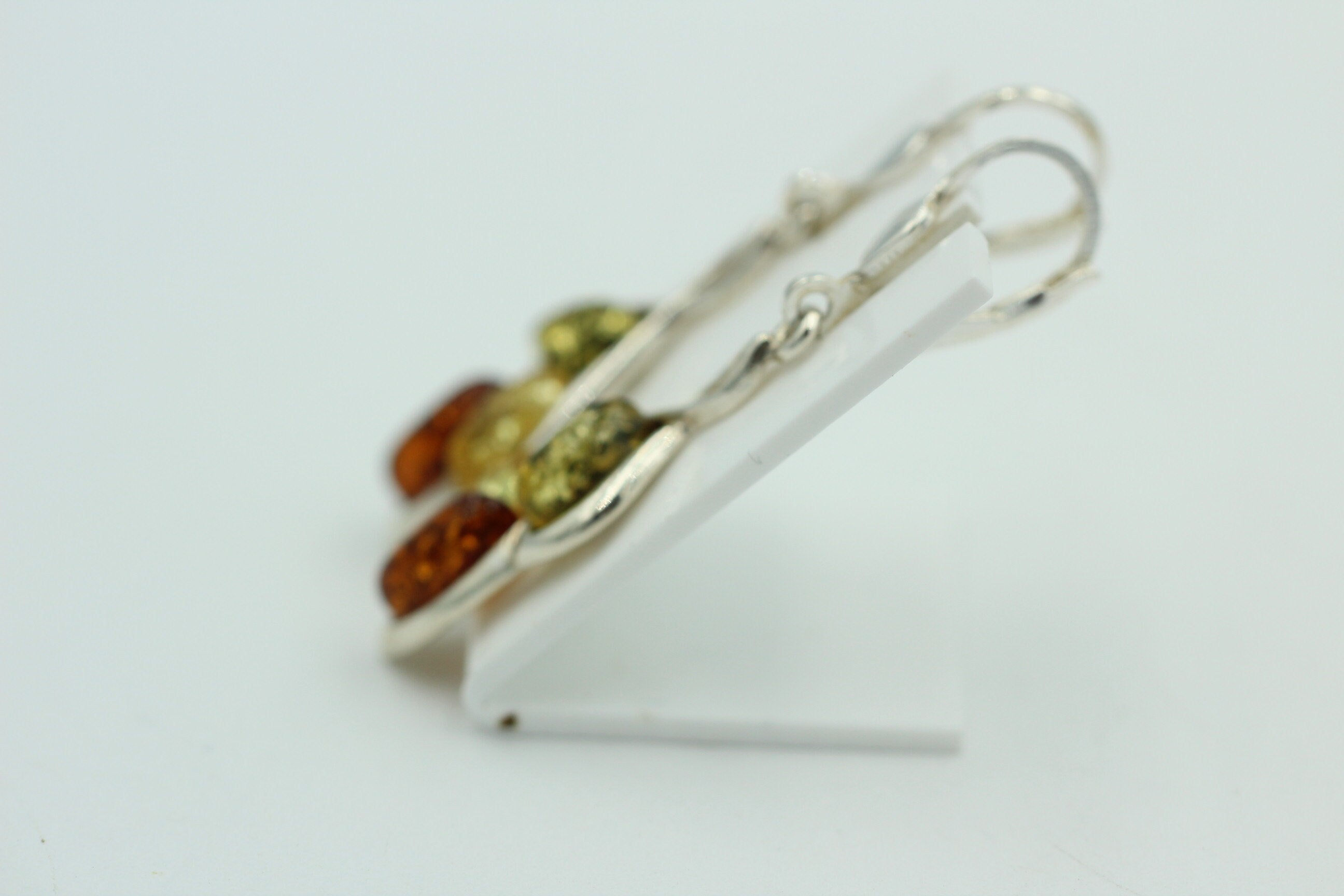 Edler Bernstein Ohrschmuck 925 Silber Ohrhänger Bernstein aus Litauen Top Edel