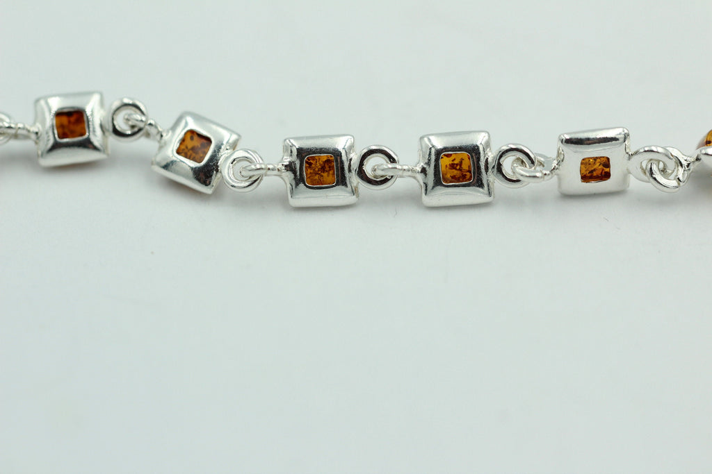 Bernstein Armband 925 Silber Design Schmuck Bernsteinarmband Bernstein Baltikum