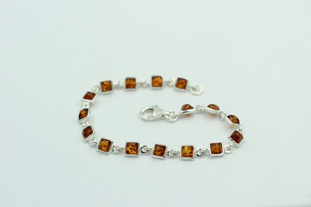Bernstein Armband 925 Silber Design Schmuck Bernsteinarmband Bernstein Baltikum