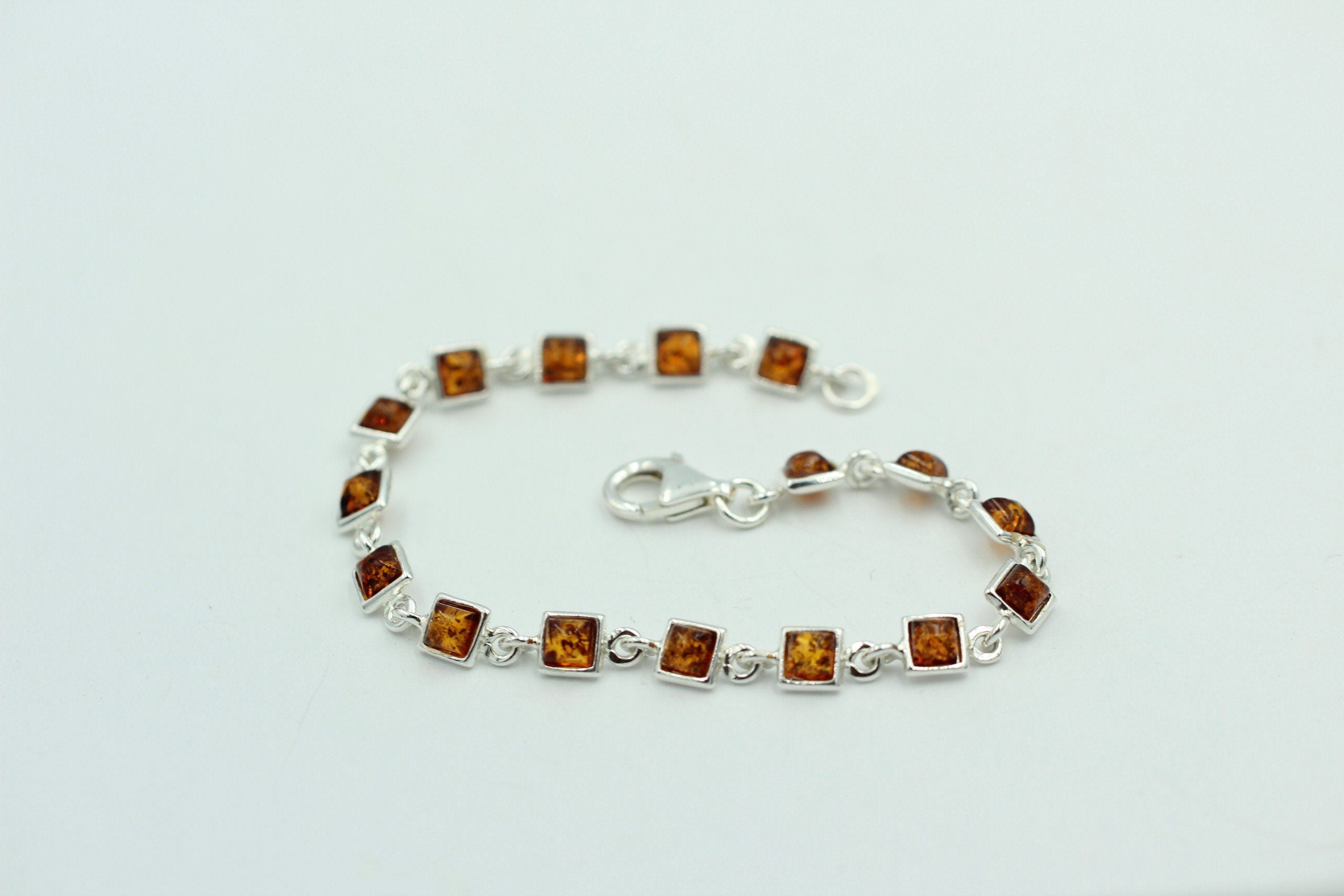 Bernstein Armband 925 Silber Design Schmuck Bernsteinarmband Bernstein Baltikum