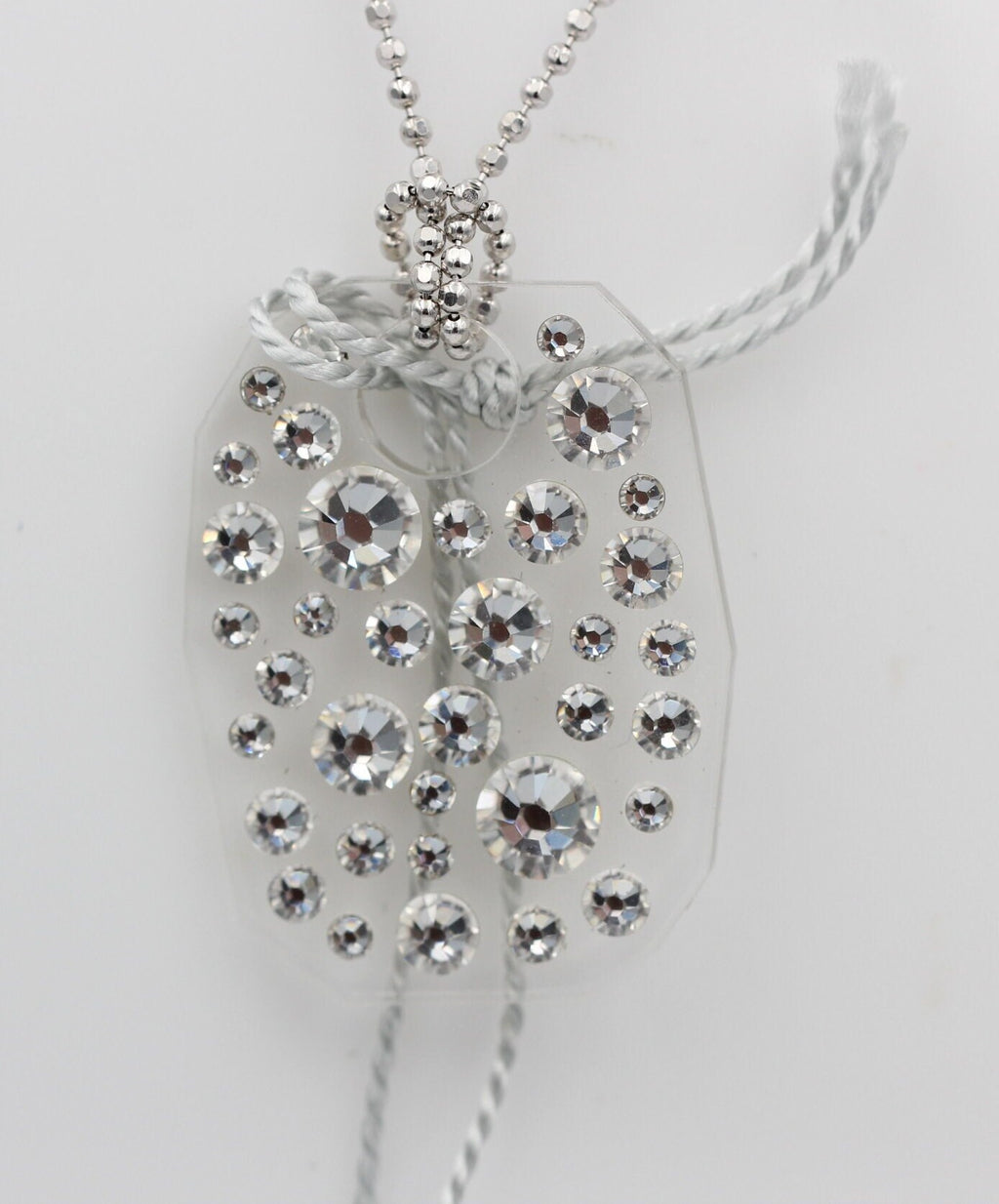 Collier Bubble mit Swarovski-Elements mit 925 Silber Kette