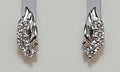 Edle Zirkonia Ohrstecker 925 Silber Cubic Zircon American Diamant Top Edel