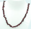 38 Carat Rhodolith Collier Kette Splitterkette 925 Sterling Silber Edelstein