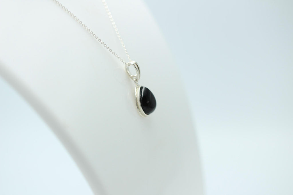Bernsteinanhänger 925 Silber Anhänger brauner BernsteinSchmuck