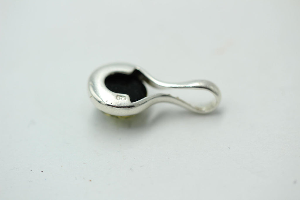 Edler Bernstein Anhänger 925 Silber Collier Kette Bernsteinschmuck aus Litauen