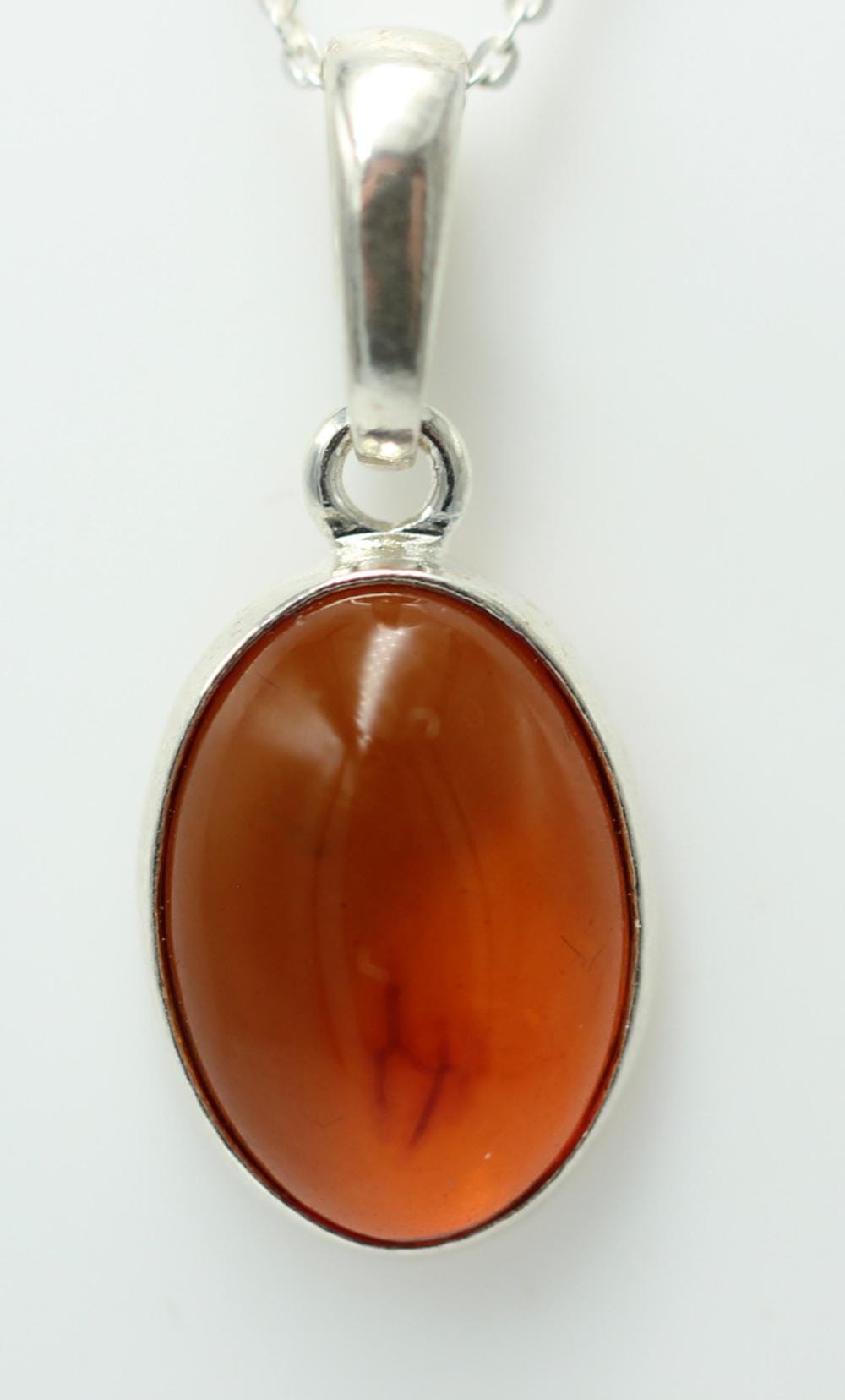 Bernstein Design Anhänger 925 Silber Bernsteinanhänger Top