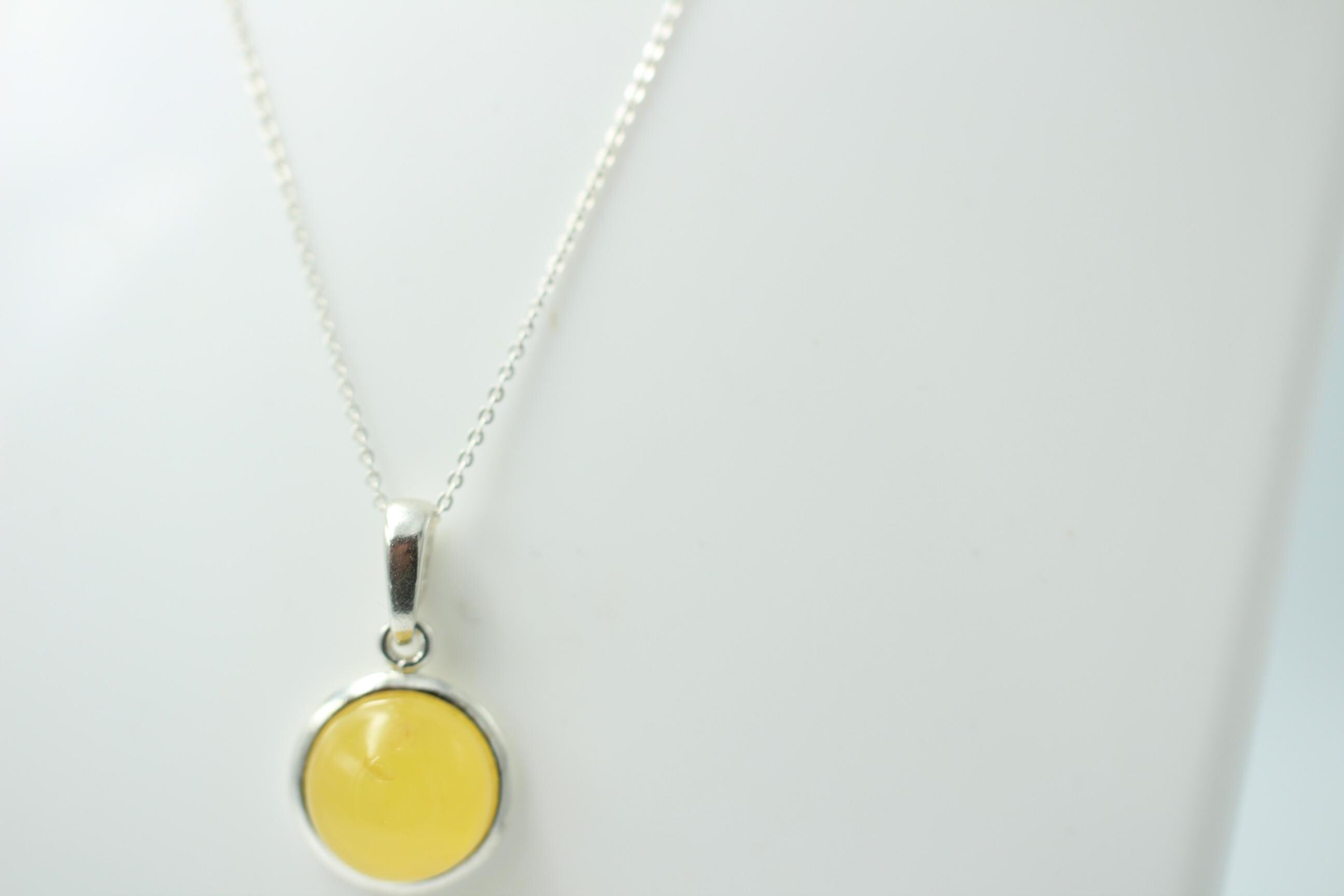 Berstein Anhänger 925 Sterling Silber Bernstein Top Edel Benstein aus Litauen