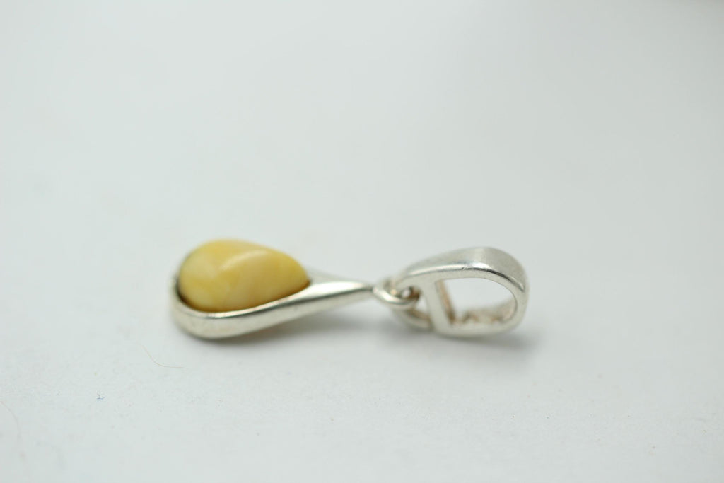 Bernstein Anhänger 925 Silber Collier Kette edel und schön Traum eines Anhängers