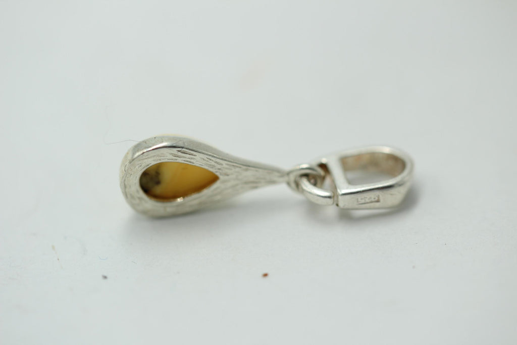 Bernstein Anhänger 925 Silber Collier Kette edel und schön Traum eines Anhängers