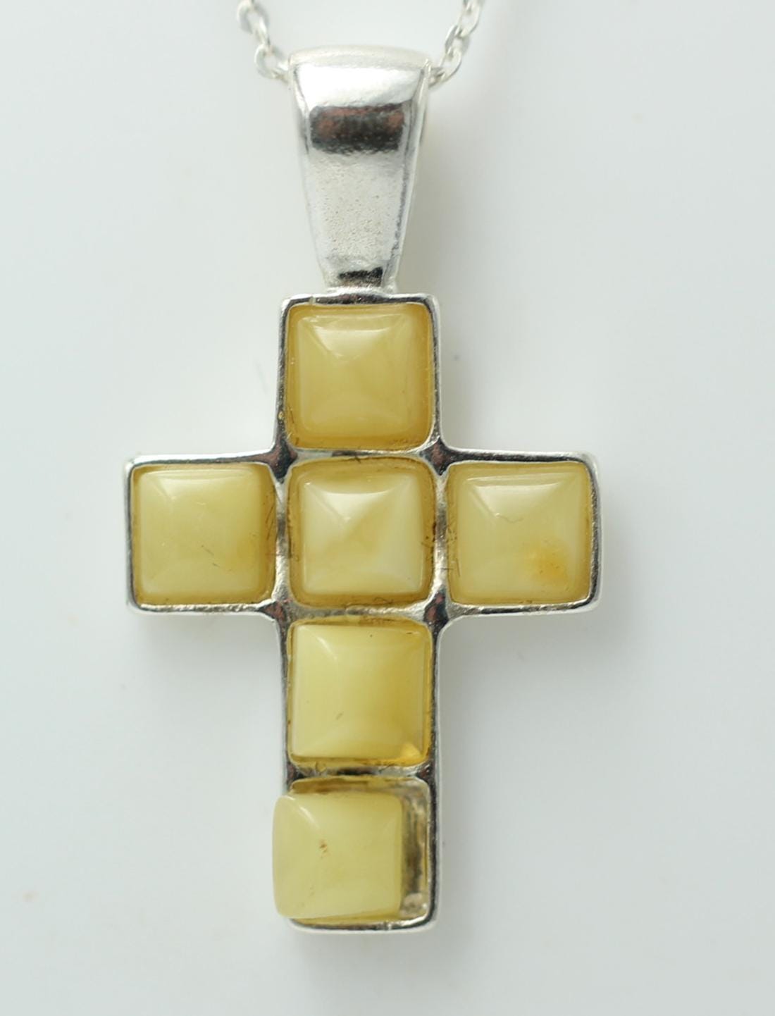 Bernstein Kreuz 925 Sterling Silber Bernsteinkreuz Top Edel