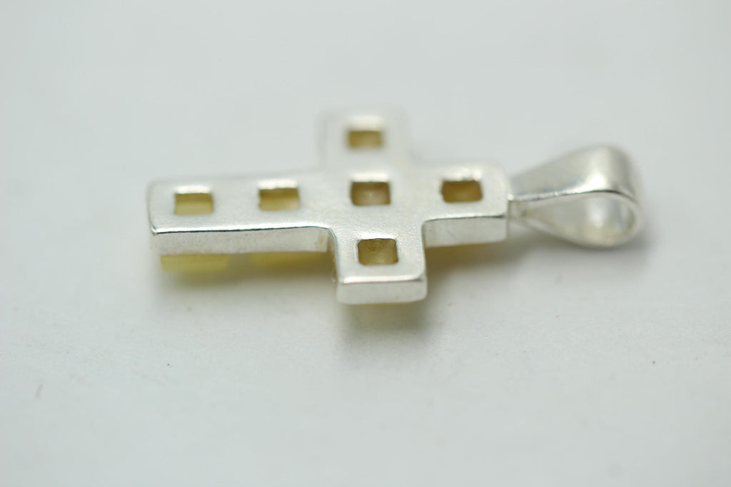 Bernstein Kreuz 925 Sterling Silber Bernsteinkreuz Top Edel