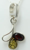 Design Bernstein Anänger 925 Sterling Silber Anähänger