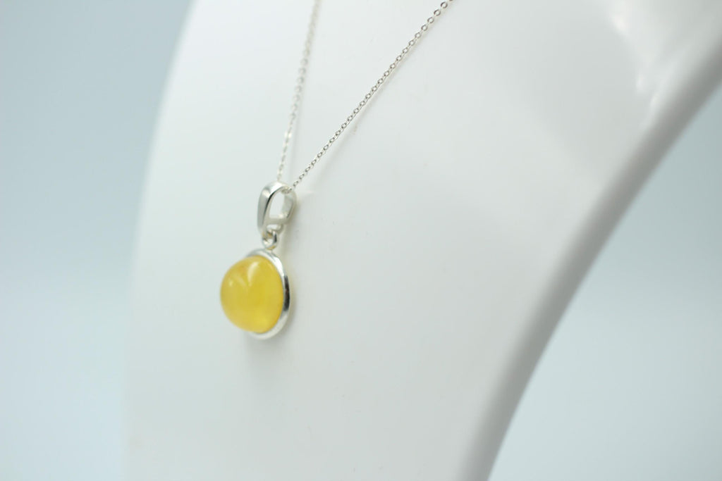 Berstein Anhänger 925 Sterling Silber Bernstein Top Edel Benstein aus Litauen