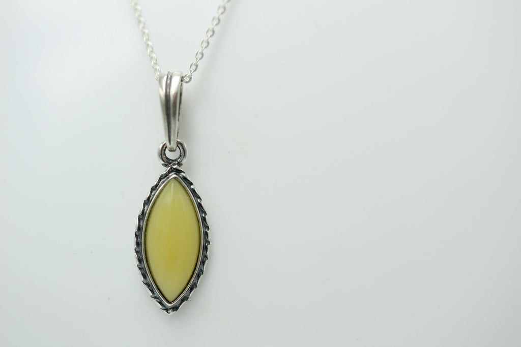 Bernstein Anhänger 925 Sterlingsilber Bernsteinschmuck
