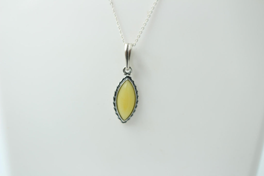 Bernstein Anhänger 925 Sterlingsilber Bernsteinschmuck
