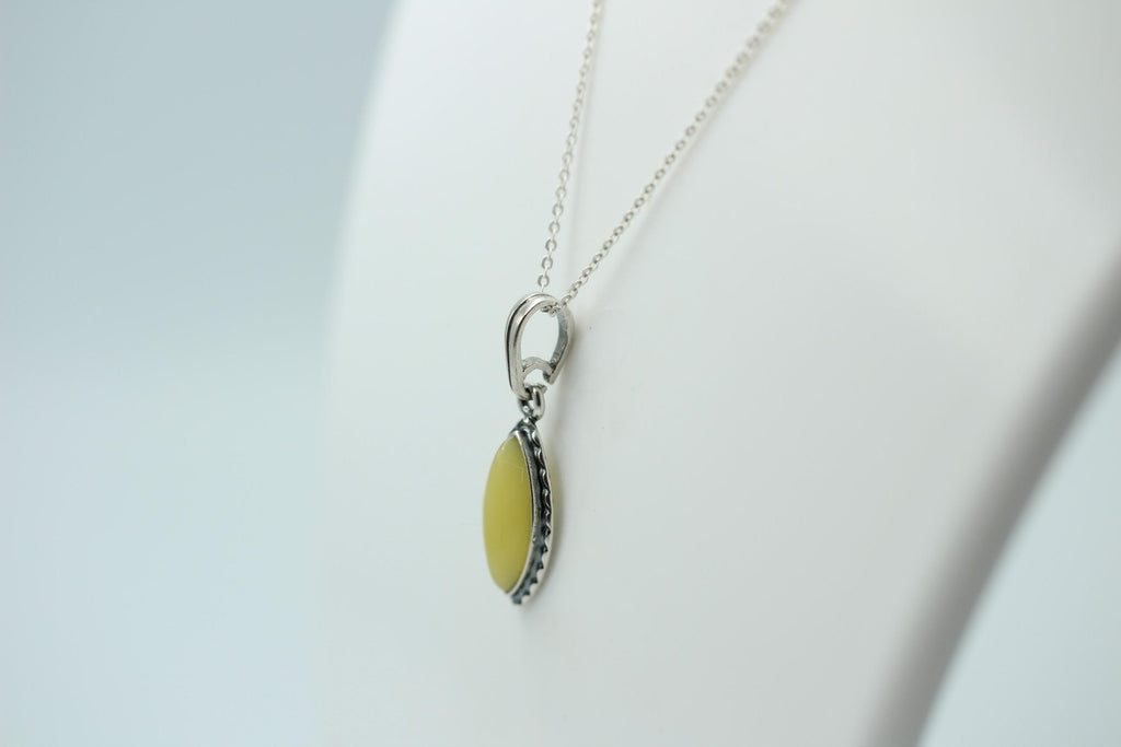 Bernstein Anhänger 925 Sterlingsilber Bernsteinschmuck
