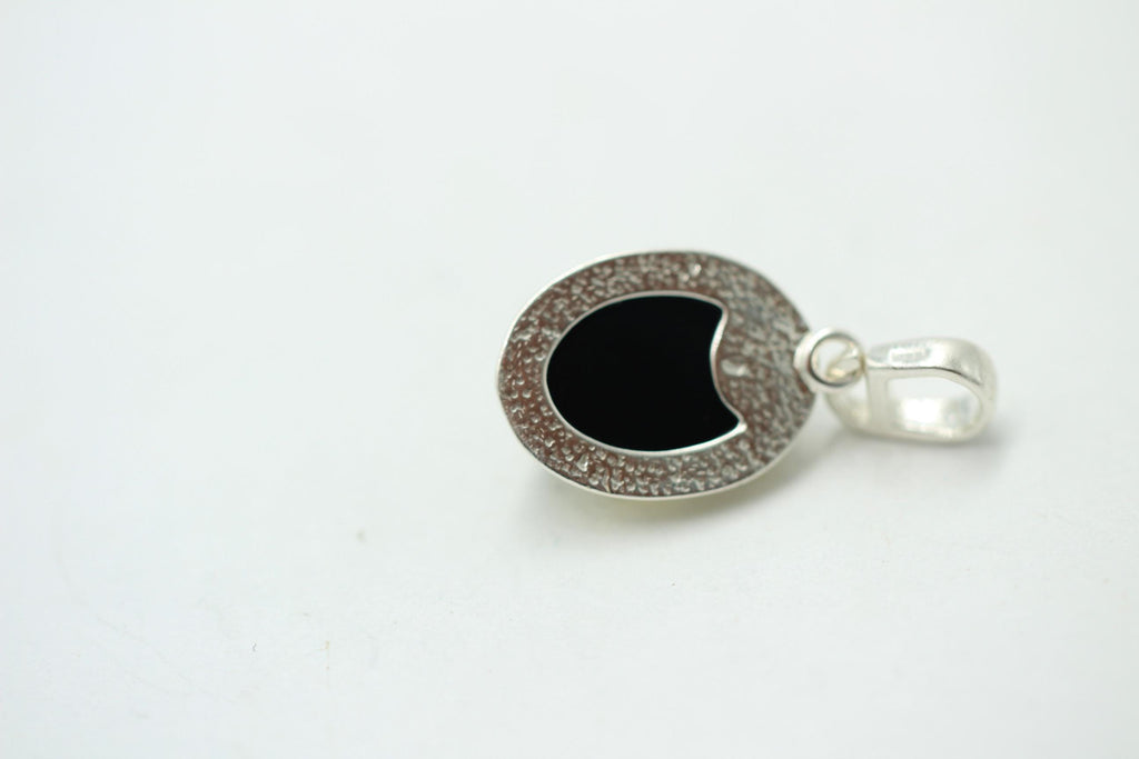 grüner Bernstein Design Anhänger 925 Silber Collier Kette Bernsteinanhänger Top