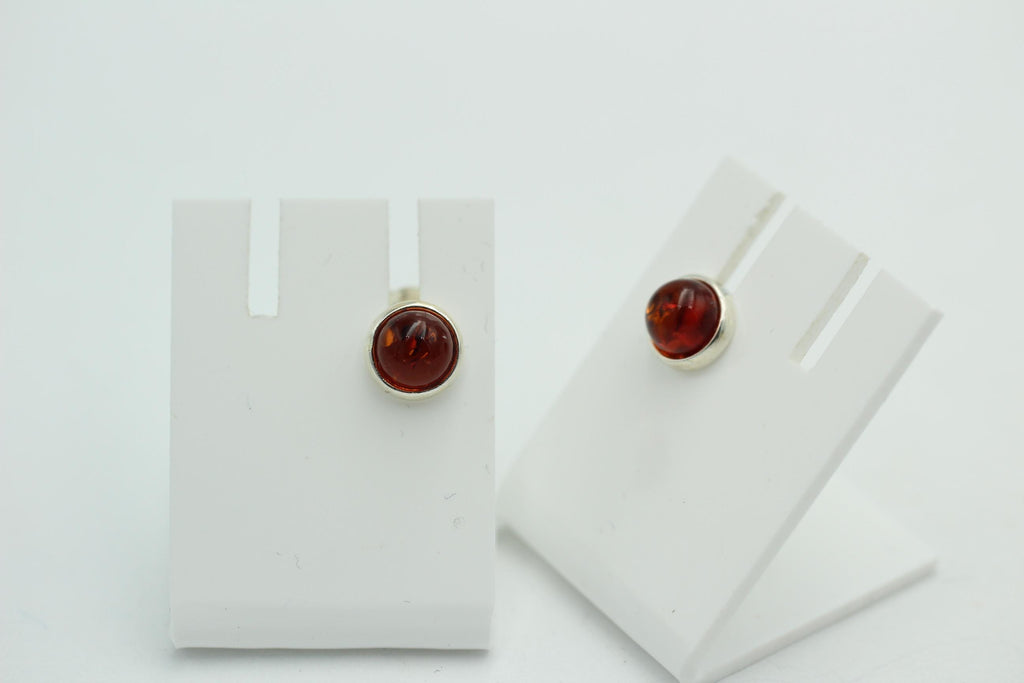 Design Bernstein Ohrstecker 925 Silber Bernsteinohrschmuck Top Edel Bernstein