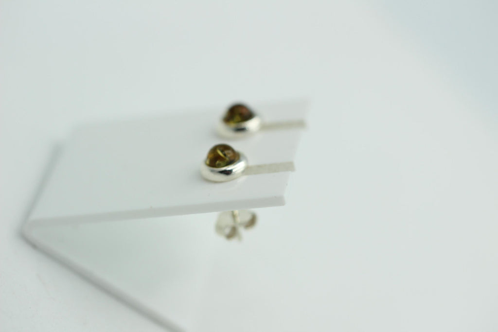 Design Bernstein Ohrstecker 925 Silber Bernsteinohrschmuck Top Edel Bernstein