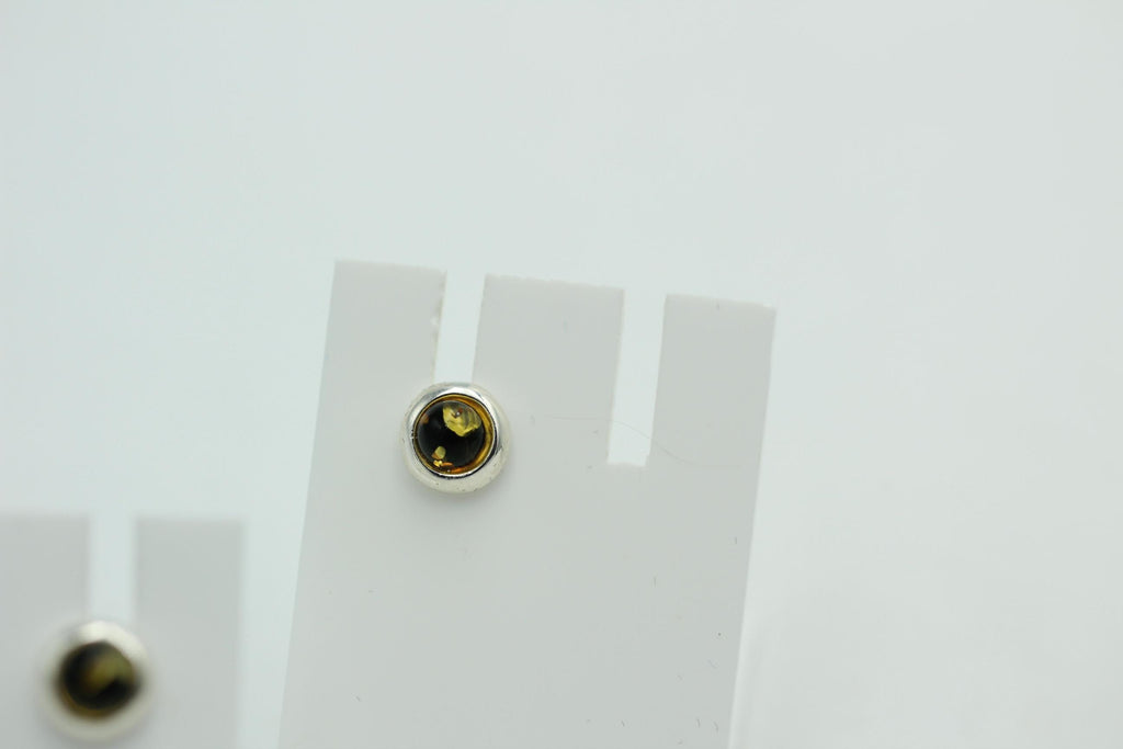 Design Bernstein Ohrstecker 925 Silber Bernsteinohrschmuck Top Edel Bernstein