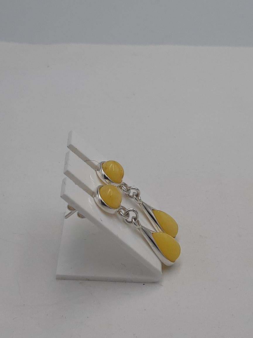 Bernstein Ohrstecker 925 Silber Bernsteinohrstecker Ohrhänger