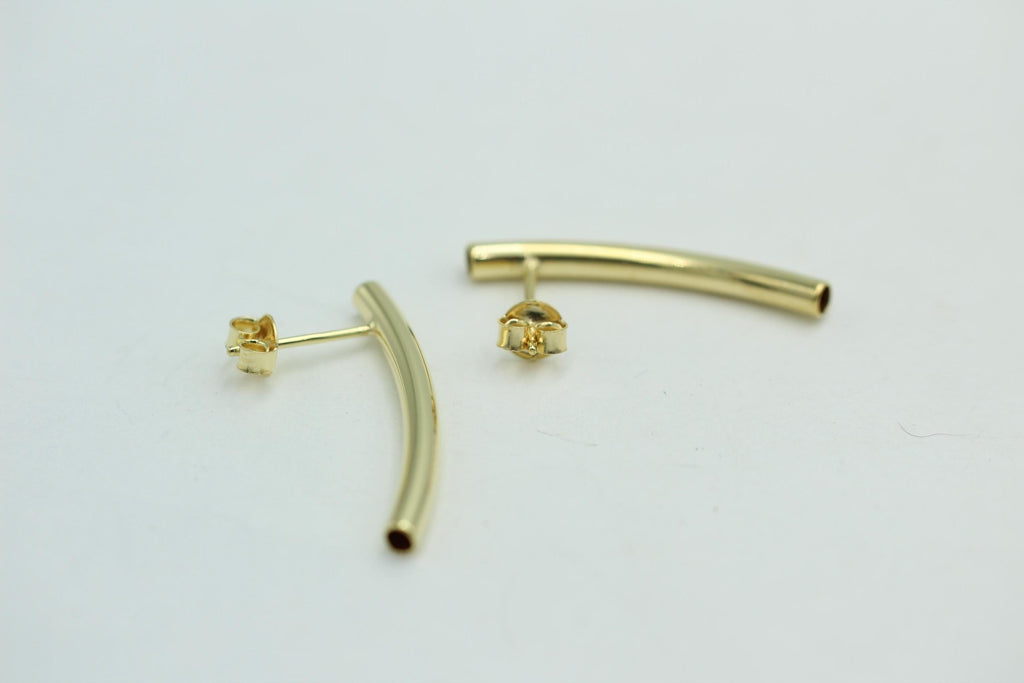 Ear Climber Silber 925/000 vg. modernes Design Ohrstecker Top Edel