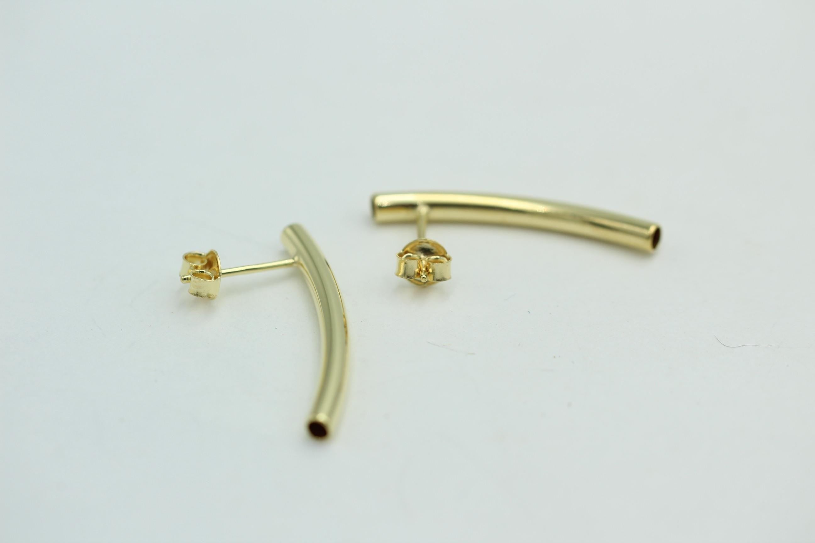 Ear Climber Silber 925/000 vg. modernes Design Ohrstecker Top Edel