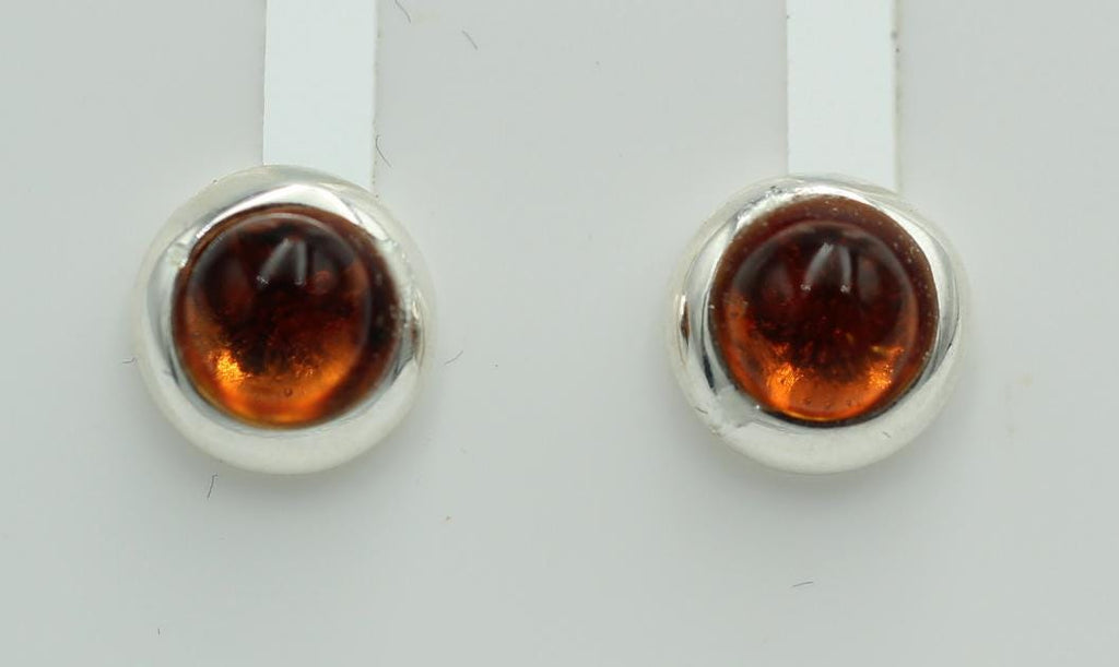 Design Bernstein Ohrstecker 925 Silber Bernsteinohrschmuck Top Edel Bernstein