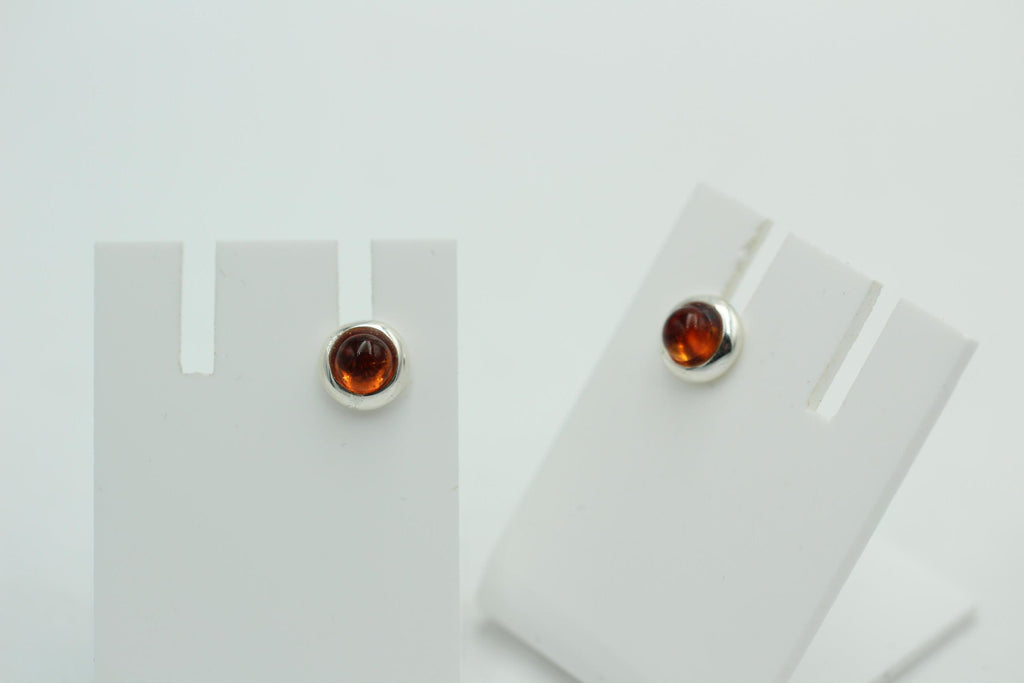 Design Bernstein Ohrstecker 925 Silber Bernsteinohrschmuck Top Edel Bernstein