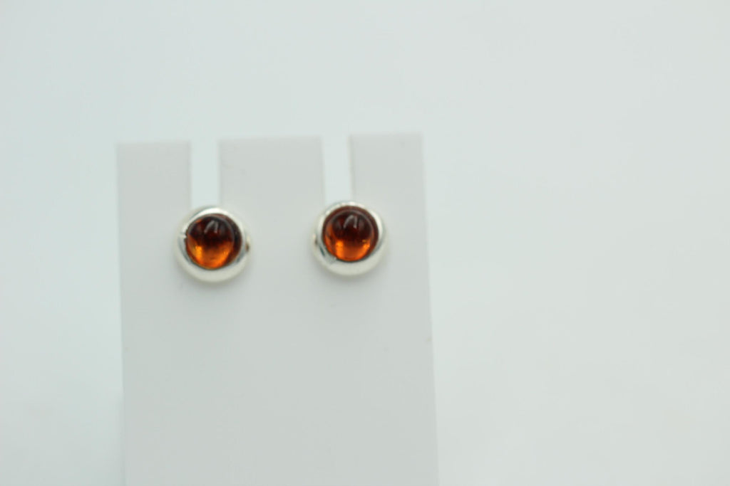 Design Bernstein Ohrstecker 925 Silber Bernsteinohrschmuck Top Edel Bernstein