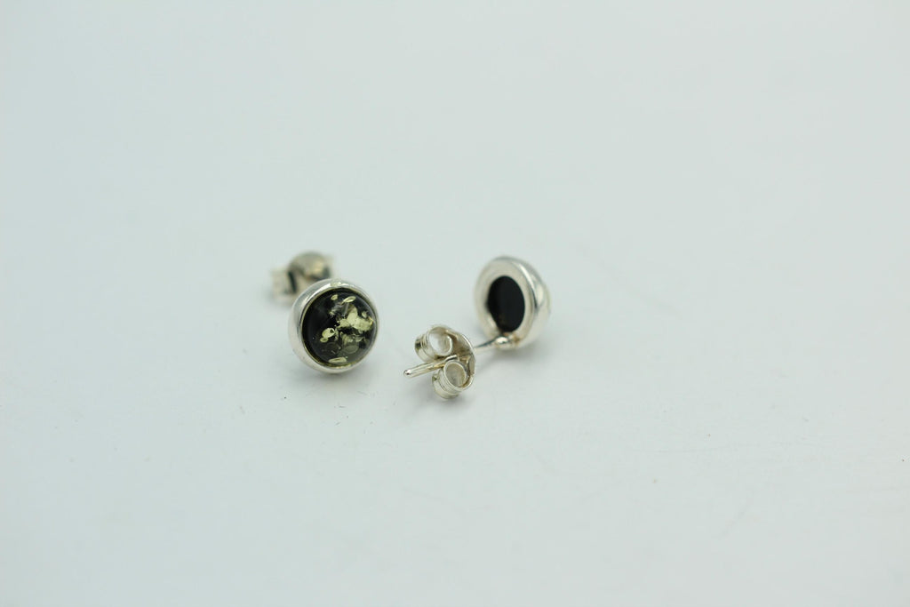 Design Bernstein Ohrstecker 925 Silber Bernsteinohrschmuck Top Edel Bernstein