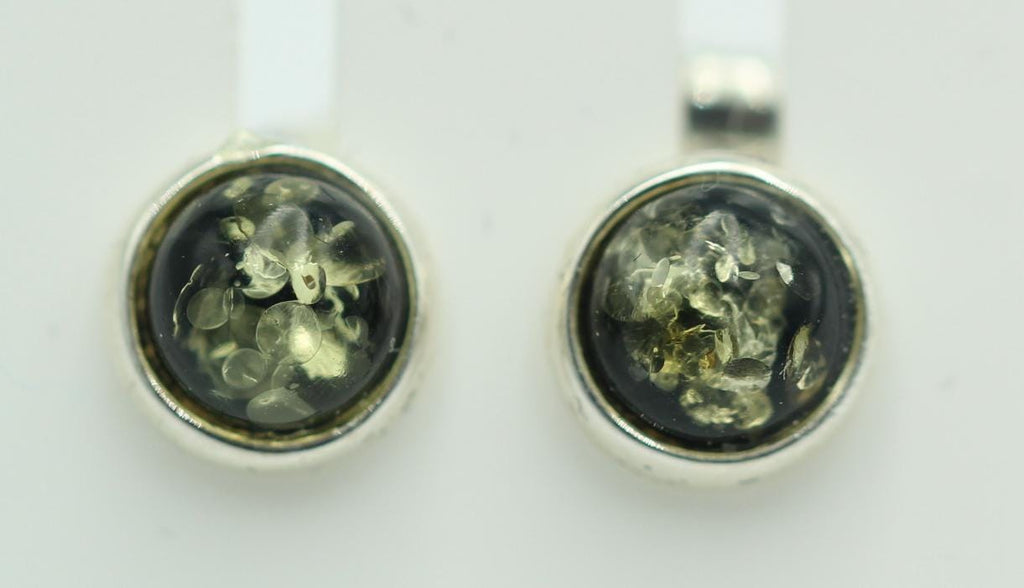 Design Bernstein Ohrstecker 925 Silber Bernsteinohrschmuck Top Edel Bernstein
