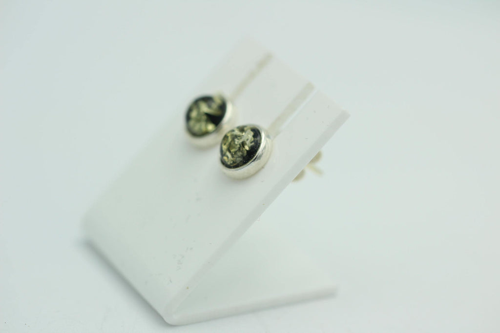 Design Bernstein Ohrstecker 925 Silber Bernsteinohrschmuck Top Edel Bernstein