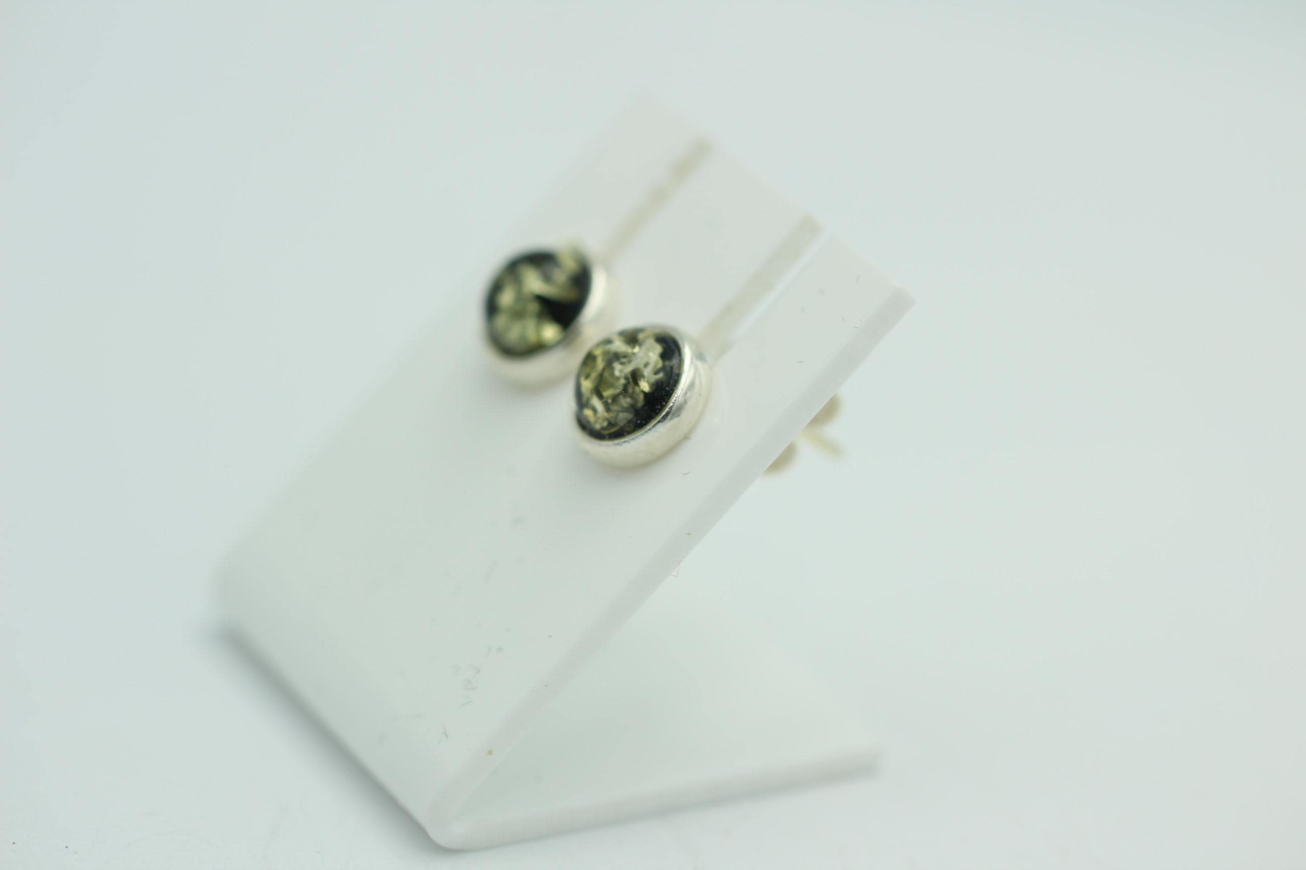 Design Bernstein Ohrstecker 925 Silber Bernsteinohrschmuck Top Edel Bernstein