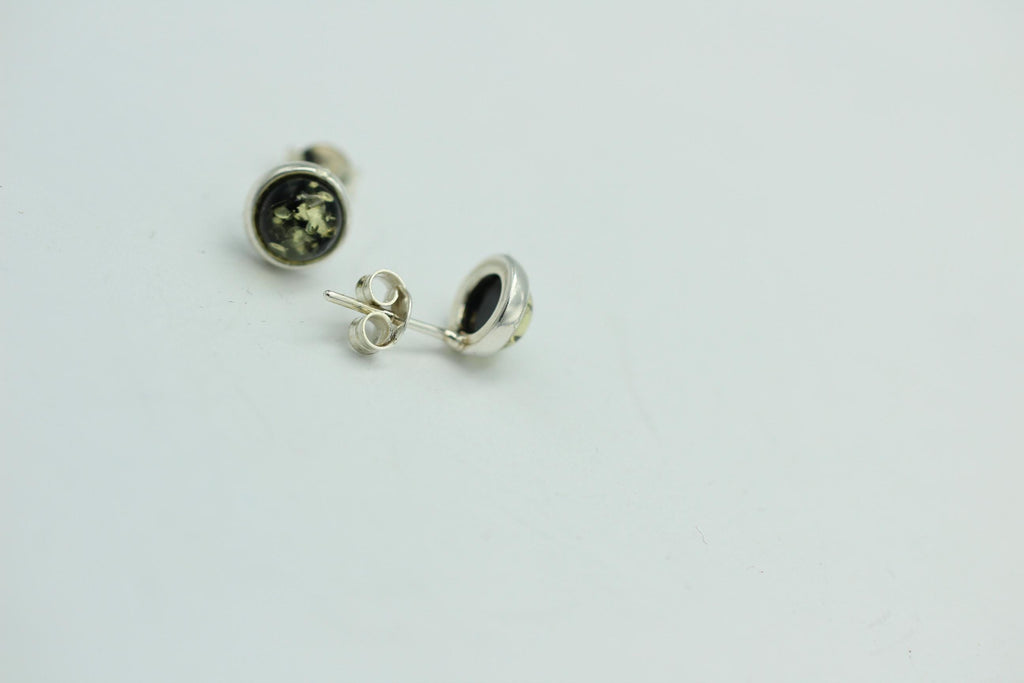 Design Bernstein Ohrstecker 925 Silber Bernsteinohrschmuck Top Edel Bernstein