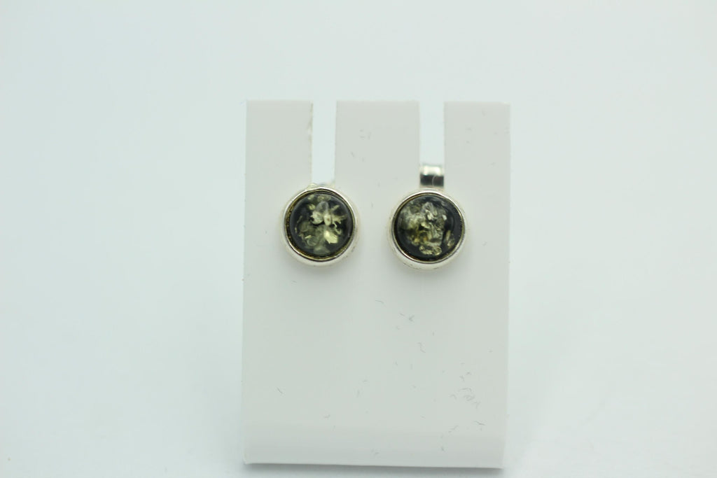 Design Bernstein Ohrstecker 925 Silber Bernsteinohrschmuck Top Edel Bernstein