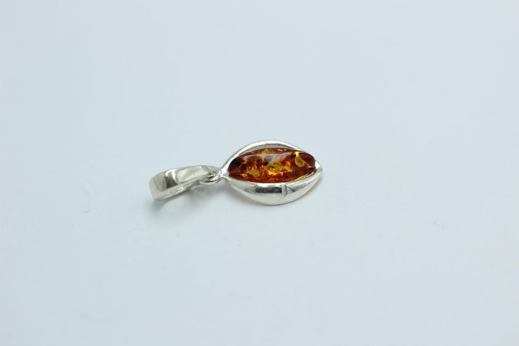 Bernstein Anhänger 925 Silber SchmuckDesignanhänger Bernsteinschmuck