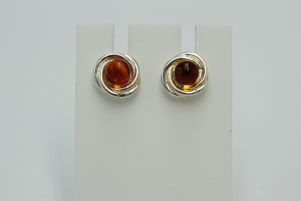 Bernstein Ohrstecker 925 Silber Schmuck Ohrschmuck Bernsteinschmuck Top Edel