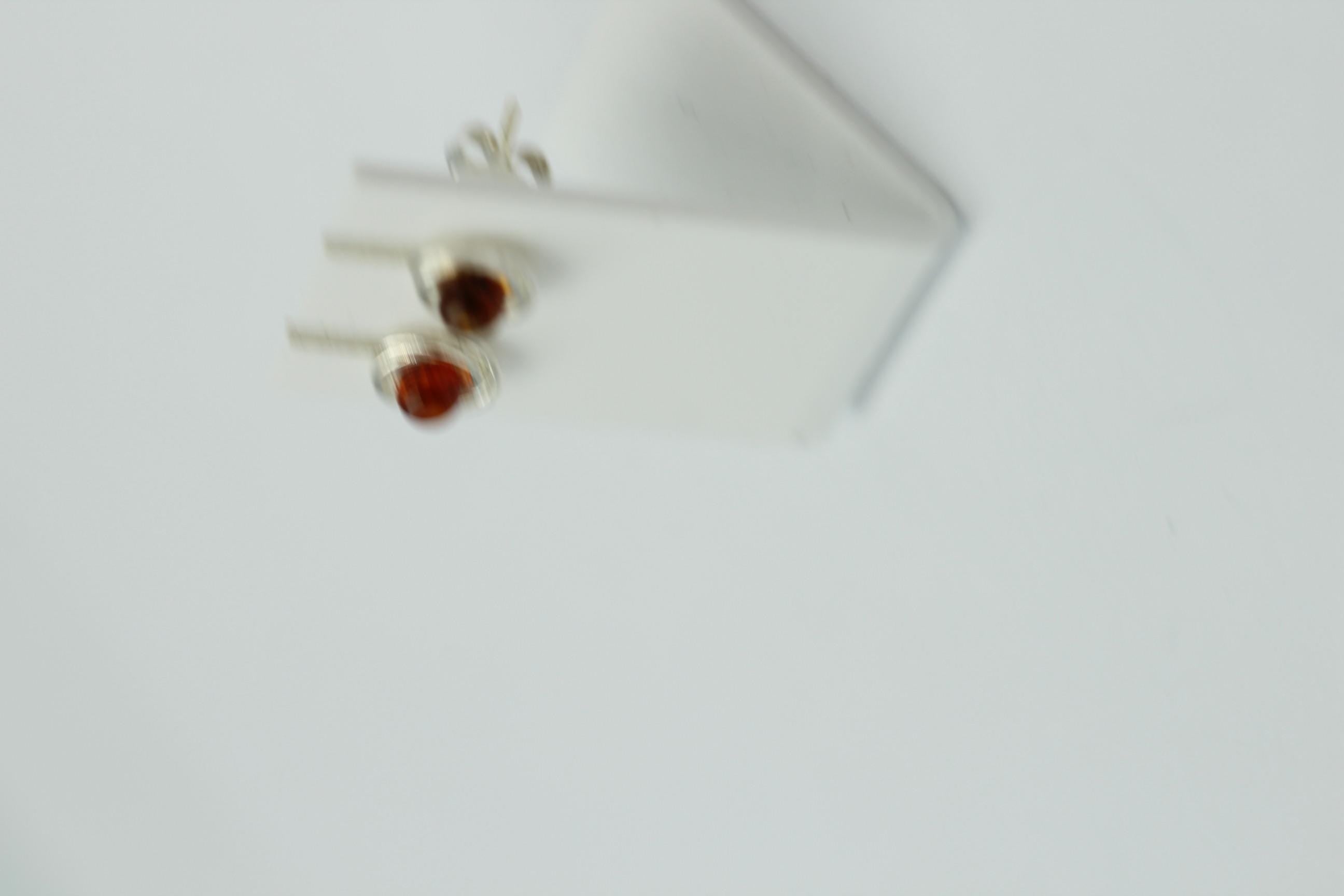 Bernstein Ohrstecker 925 Silber Schmuck Ohrschmuck Bernsteinschmuck Top Edel