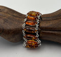 Design Berstein Armband 925 Sterlingsilber kunstvoll verabeitet Bernsteinschmuck