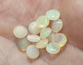 0,52 Carat Äthiopischer Opal A- AA Qualität aus Afrika Rundschliff 6 mm Welo Opal