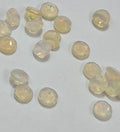 0,32 Carat Äthiopischer Opal 5 mm aus Afrika Weloopal Rundschliff in A - AA Qualität Welo Opal