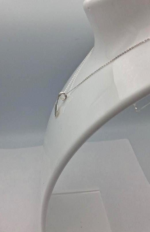 Anhänger Ginkgoblatt 925 Silber Collier Kette Ginkgo Blatt Top Edel