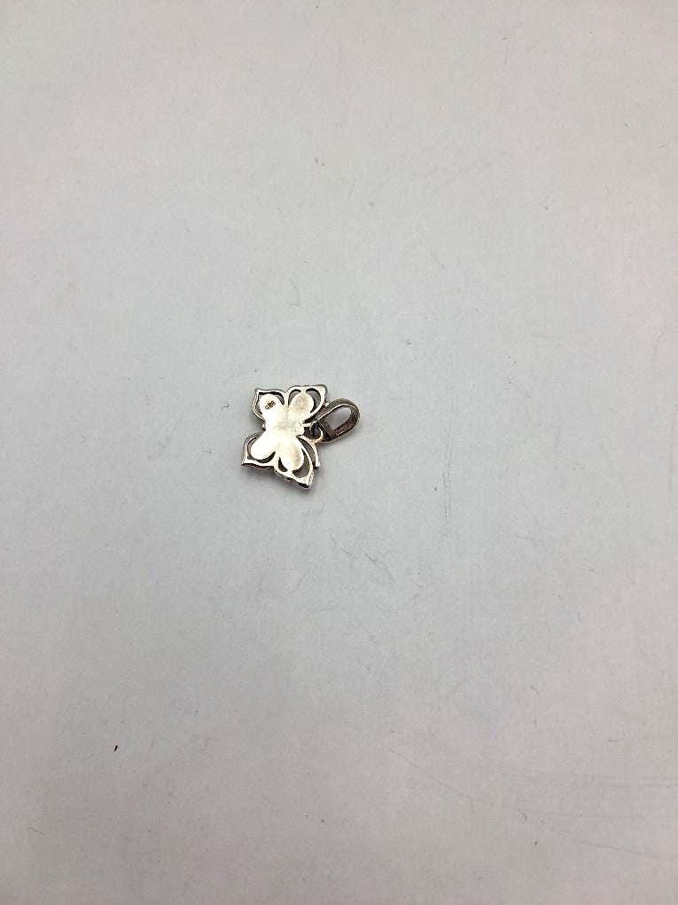 Bernstein-Schmetterling Anhänger  Handgefertigtes Naturwunder in 925 Sterling